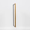 Effect houten lijst profiel 22 bruin-goud 18x32 cm Anti-reflecterend glas