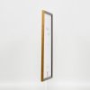Effect houten lijst profiel 22 bruin-goud 18x32 cm Anti-reflecterend glas