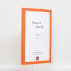 Houten lijst Top Cube 18x32 cm oranje Antireflex glas