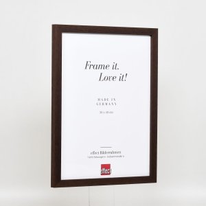 Effect houten lijst profiel 33 wengé 18x32 cm normaal glas
