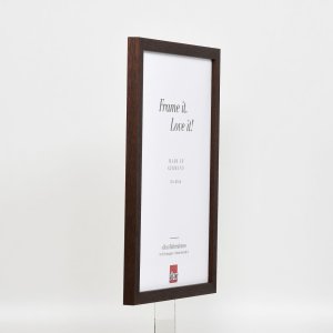 Effect houten lijst profiel 33 wengé 18x32 cm normaal glas