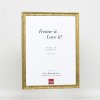 Effect houten lijst profiel 2070 acrylglas 18x32 cm goud