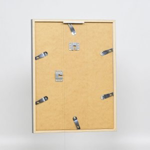 Effect houten lijst profiel 35 antraciet 20x20 cm normaal glas + afstandhouder