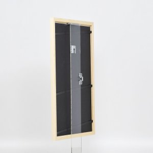 Effect houten lijst profiel 89 wit 20x20 cm acrylglas