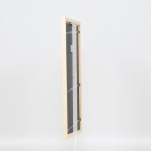 Effect houten lijst profiel 89 wit 20x20 cm acrylglas