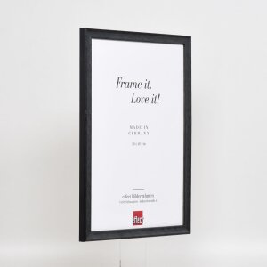 Effect houten lijst profiel 2070 normaal glas 20x20 cm zwart