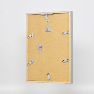 Effect houten lijst profiel 35 lichtgrijs 20x25 cm normaal glas + afstandhouder