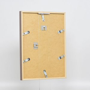 Effect houten lijst profiel 35 bruin 20x28 cm normaal glas + afstandhouder
