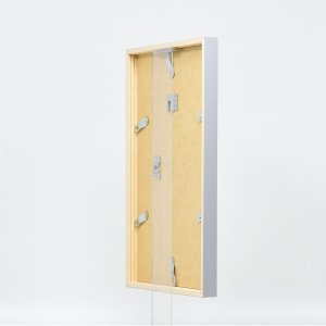 Effect Houten lijst Profiel 35 lichtgrijs 20x28 cm Museumglas