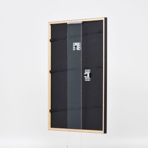 Effect houten lijst profiel 23 rood 20x30 cm Anti-reflecterend glas