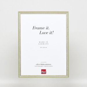 Effect massief houten lijst Profiel 25 groen 20x30 cm Anti-reflecterend glas