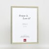 Effect massief houten lijst Profiel 25 groen 20x30 cm Anti-reflecterend glas