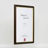 Effect houten lijst profiel 21 notenbruin 21x28 cm Normaal glas