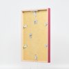 Effect houten lijst profiel 35 rood 21x28 cm anti-reflexglas