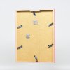 Effect houten lijst profiel 35 rood 21x28 cm anti-reflexglas