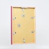Effect houten lijst profiel 35 rood 21x28 cm anti-reflexglas