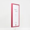 Effect houten lijst profiel 35 rood 21x28 cm anti-reflexglas