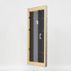 Effect houten lijst profiel 94 zilver 21x28 cm anti-reflecterend glas