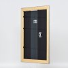 Effect houten lijst profiel 94 zilver 21x28 cm anti-reflecterend glas