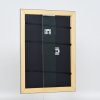 Effect houten lijst profiel 94 zilver 21x28 cm anti-reflecterend glas