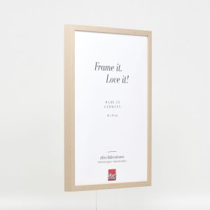 Effect houten lijst profiel 35 lichtbruin 21x28 cm museumglas