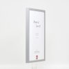 Effect houten lijst profiel 35 lichtgrijs 21x29,7 cm ontspiegeld glas
