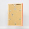 Houten lijst Top Cube 21x29,7 cm oranje Antireflex glas