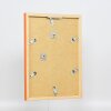 Houten lijst Top Cube 21x29,7 cm oranje Antireflex glas