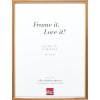 Effect houten lijst profiel 23 lichtbruin 21x29,7 cm Anti-reflecterend glas