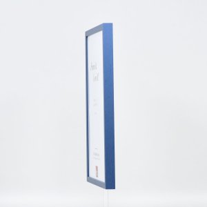 Effect houten lijst profiel 35 blauw 21x29,7 cm acrylglas