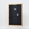 Effect houten lijst profiel 89 donkerbruin 21x29,7 cm acrylglas