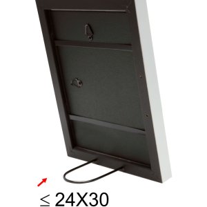 Houten lijst lona 24x30 cm wit
