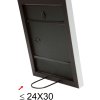 Houten lijst lona 24x30 cm wit