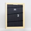 Effectief massief houten lijst Profiel 30 zwart 21x29,7 cm Acrylglas