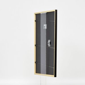 Effect houten lijst profiel 23 groen 23x70 cm Helder glas