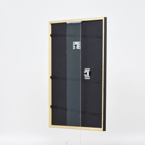 Effect houten lijst profiel 23 groen 23x70 cm Helder glas