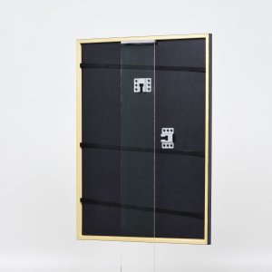 Effect houten lijst profiel 23 groen 23x70 cm Helder glas