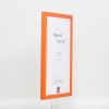 Houten lijst Top Cube 23x70 cm oranje normaal glas