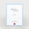 Effect Houten lijst Profiel 32 blauw 23x70 cm Normaal glas