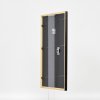 Effect houten lijst profiel 23 notenbruin 23x70 cm Anti-reflecterend glas