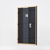 Effect houten lijst profiel 23 notenbruin 23x70 cm Anti-reflecterend glas
