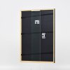 Effect houten lijst profiel 23 notenbruin 23x70 cm Anti-reflecterend glas