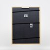 Effect houten lijst profiel 23 notenbruin 23x70 cm Anti-reflecterend glas