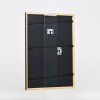 Effect houten lijst profiel 23 notenbruin 23x70 cm Anti-reflecterend glas