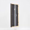 Effect houten lijst profiel 23 notenbruin 23x70 cm Anti-reflecterend glas
