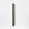 Effect houten lijst profiel 23 notenbruin 23x70 cm Anti-reflecterend glas