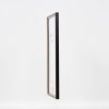 Effect houten lijst profiel 23 notenbruin 23x70 cm Anti-reflecterend glas