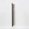 Effect houten lijst profiel 2210 zwart 23x70 cm acrylglas