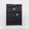 Effect massief houten lijst Profiel 25 grijs 23x70 cm Anti-reflecterend glas