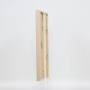 Effect houten lijst profiel 35 lichtbruin 23x70 cm normaal glas + afstandhouder